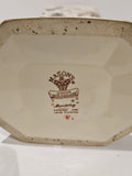 Large Mason's Ironstone Blue "Mandalay" vase c.1940