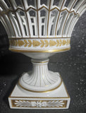 Empire gilt reticulated pedestal basket 19th Century Style - Portugal